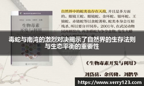 毒蛇与南湾的激烈对决揭示了自然界的生存法则与生态平衡的重要性